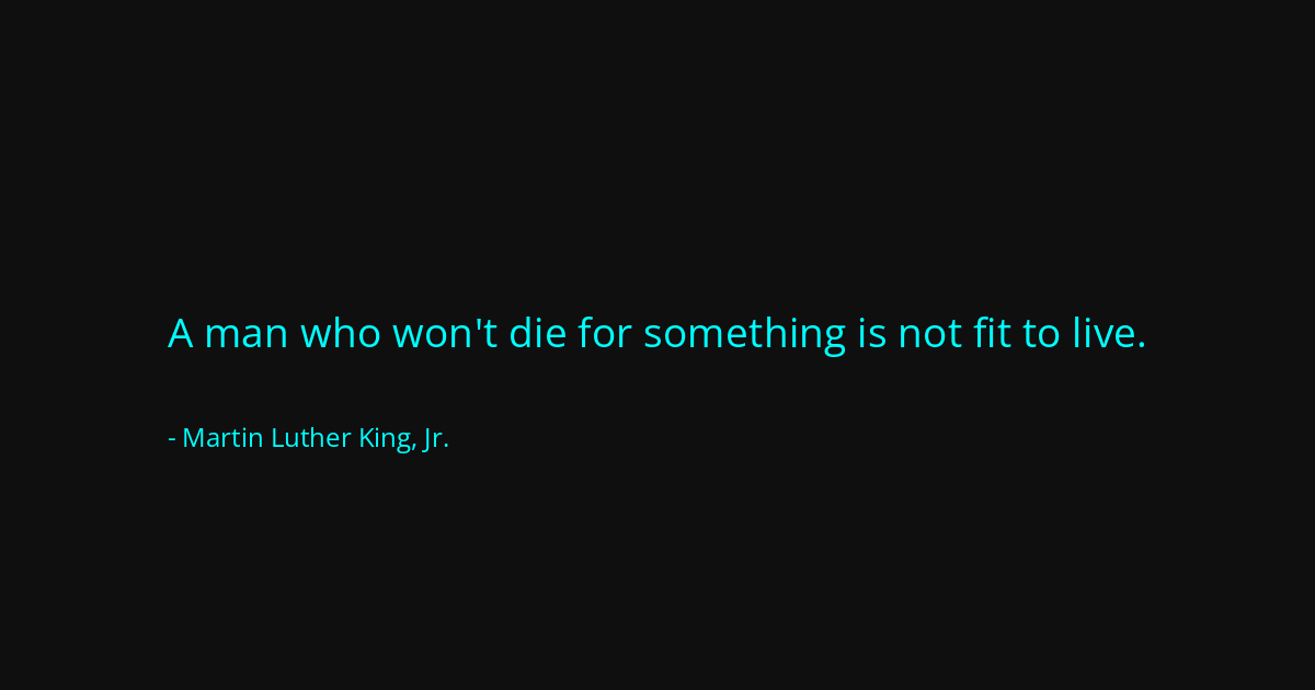 Quote by Martin Luther King, Jr.