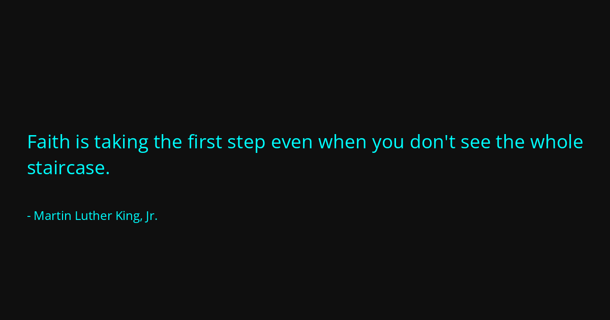 Quote by Martin Luther King, Jr.