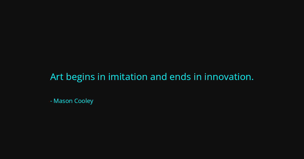 Quote by Mason Cooley