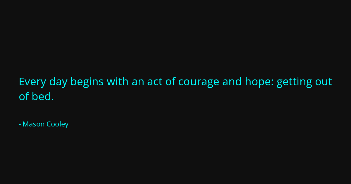 Quote by Mason Cooley