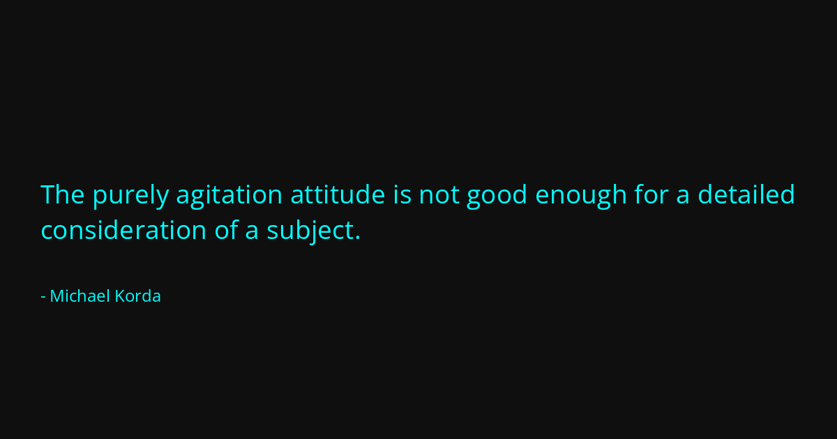 Quote by Michael Korda