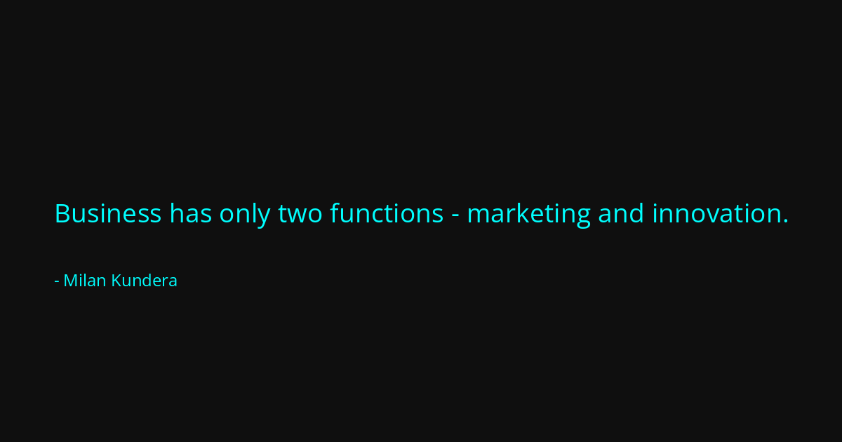 Quote by Milan Kundera