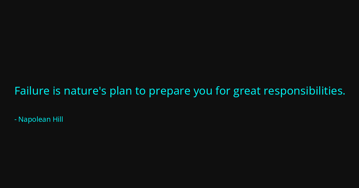 Quote by Napolean Hill