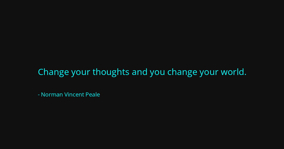 Quote by Norman Vincent Peale