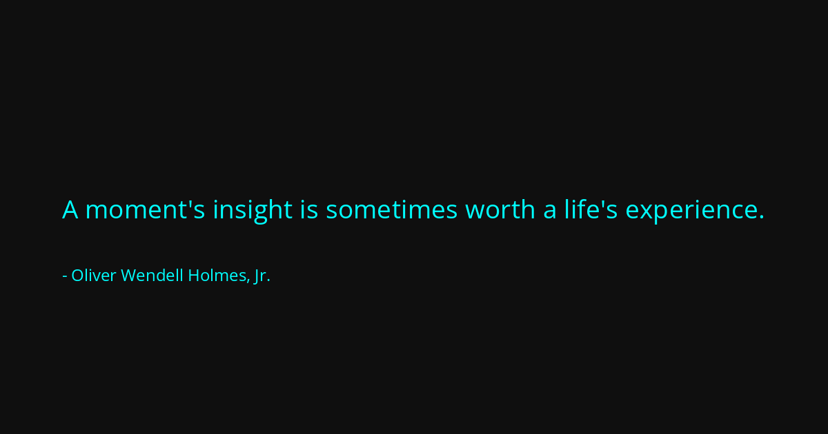 Quote by Oliver Wendell Holmes, Jr.