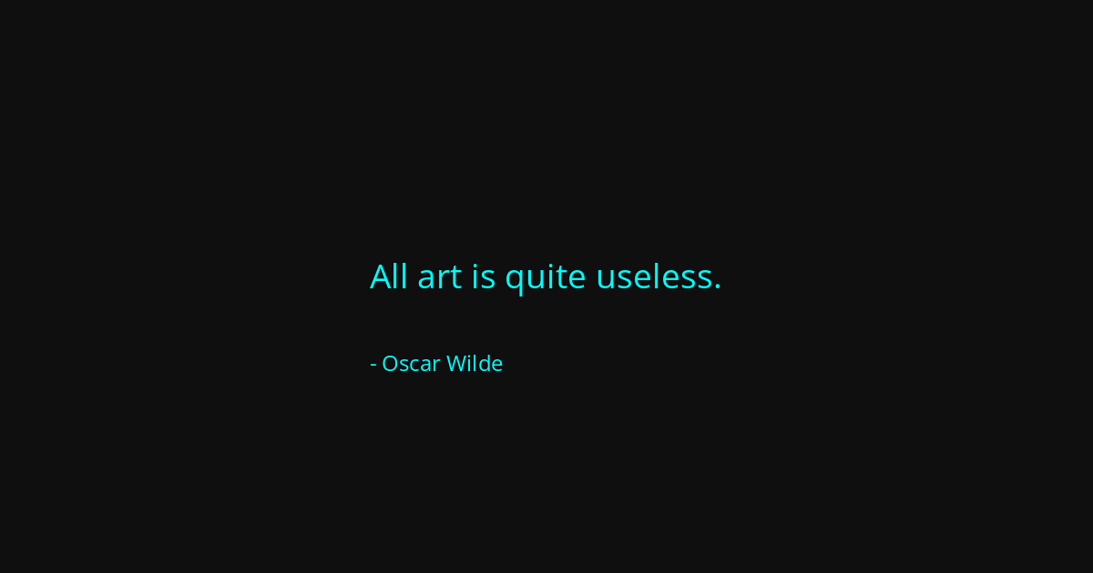 Quote by Oscar Wilde