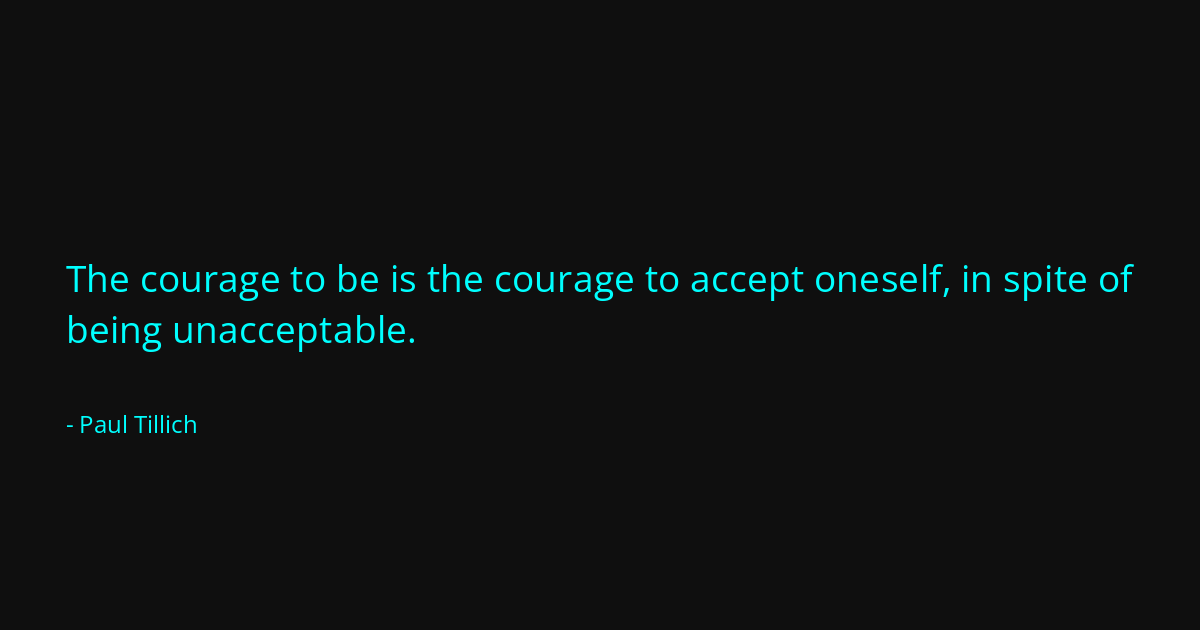 Quote by Paul Tillich