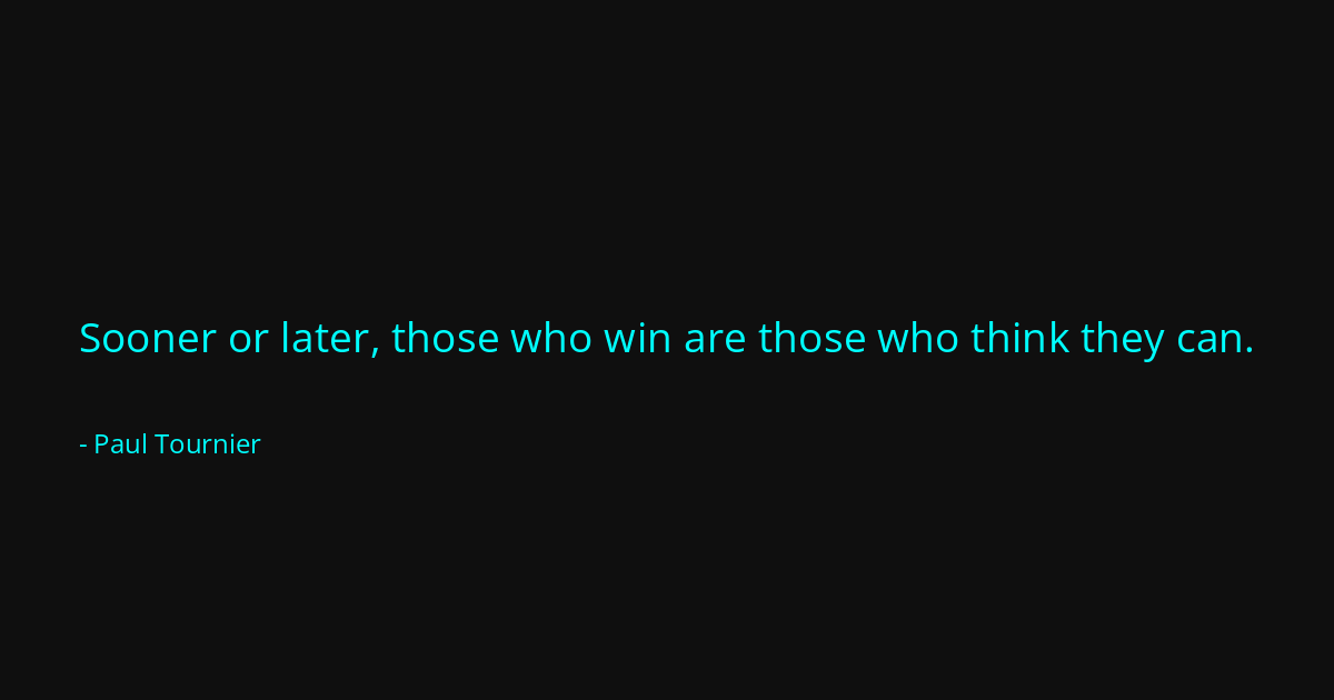 Quote by Paul Tournier