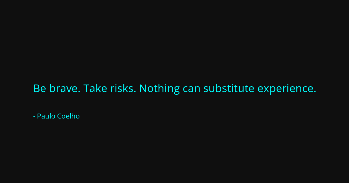 Quote by Paulo Coelho