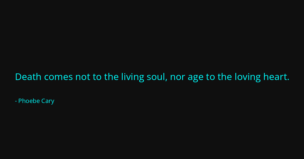 Quote by Phoebe Cary