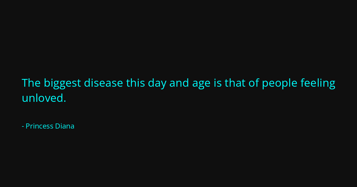 Quote by Princess Diana