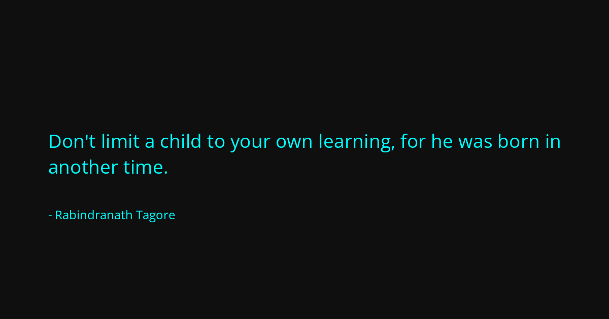 Quote by Rabindranath Tagore