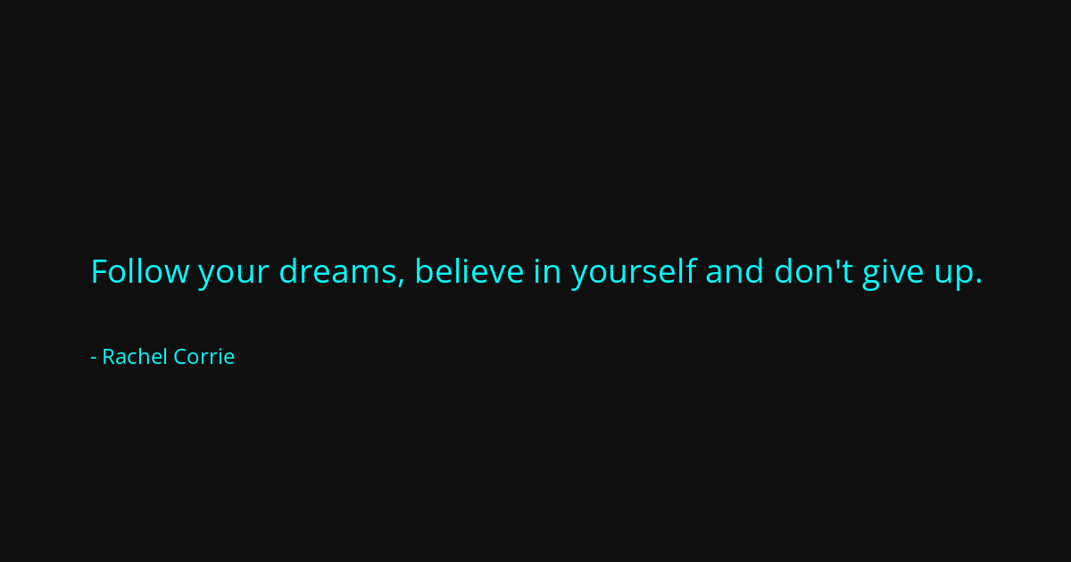 Quote by Rachel Corrie