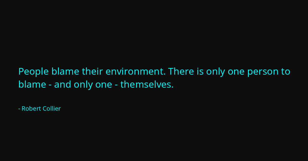 Quote by Robert Collier