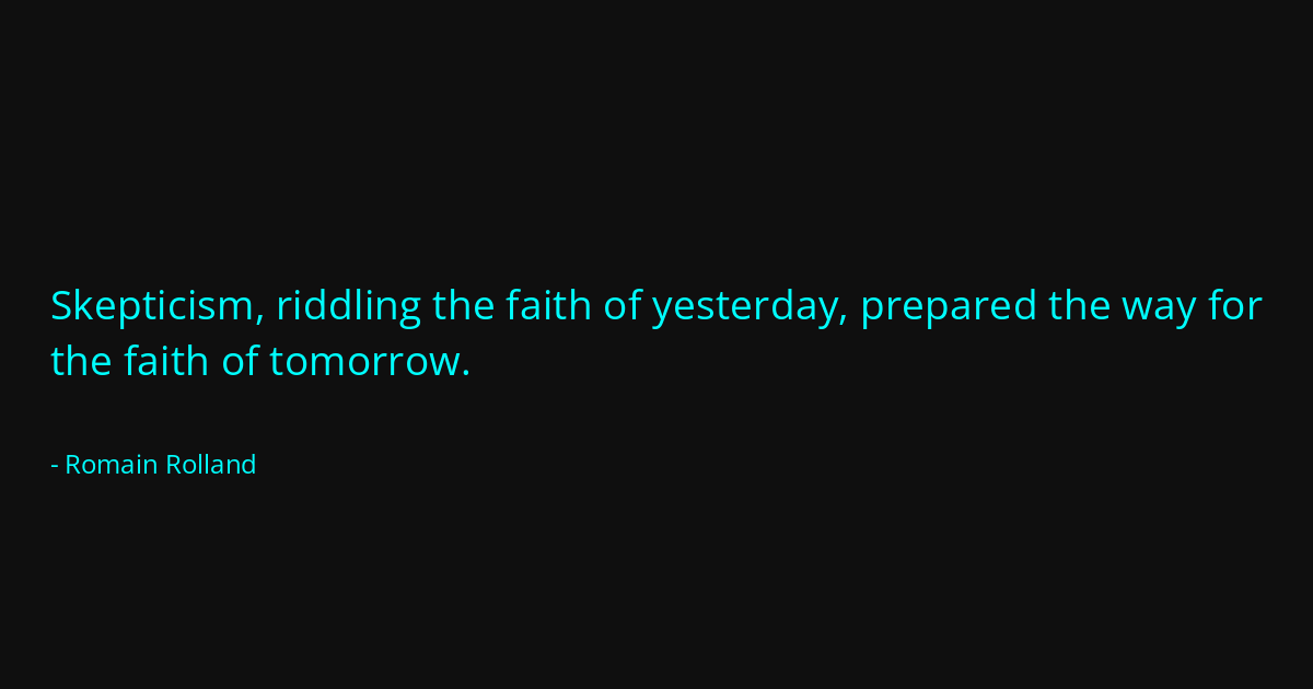 Quote by Romain Rolland