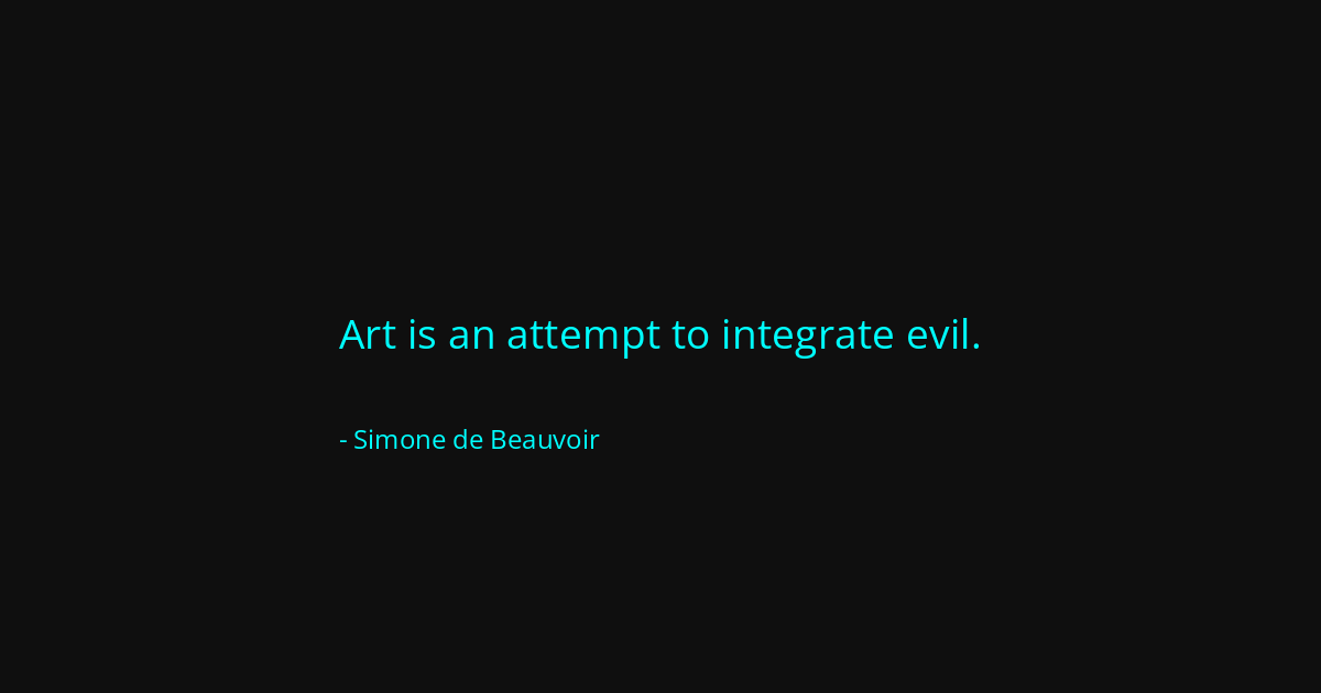Quote by Simone de Beauvoir