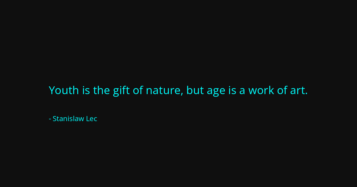 Quote by Stanislaw Lec
