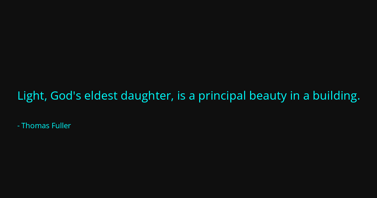 Quote by Thomas Fuller