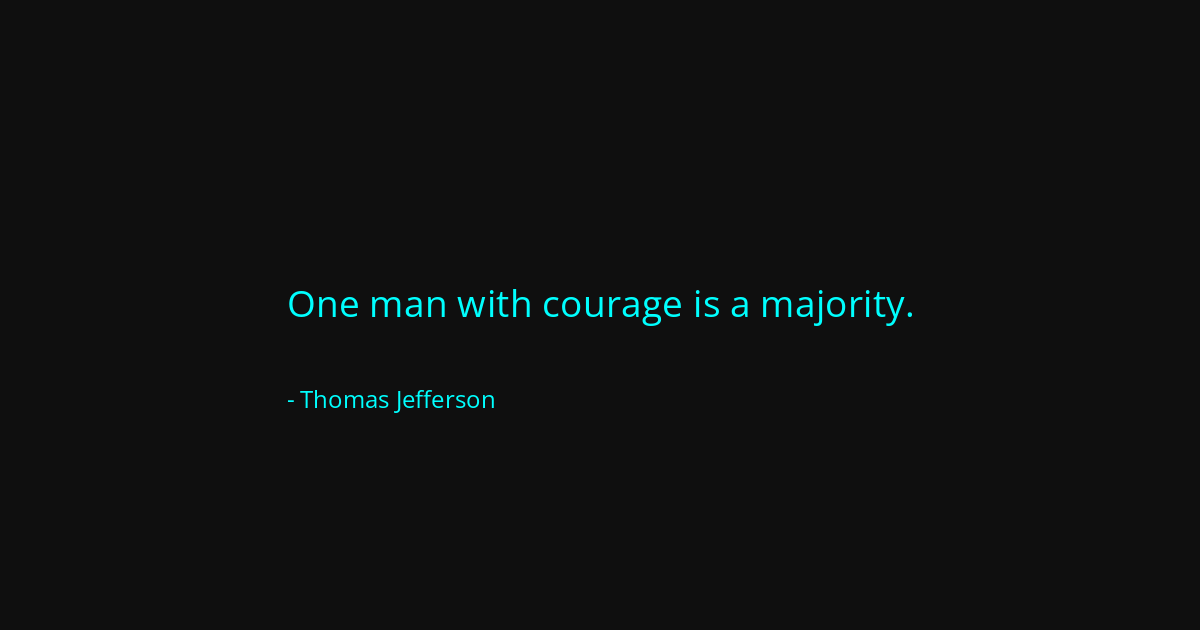 Quote by Thomas Jefferson