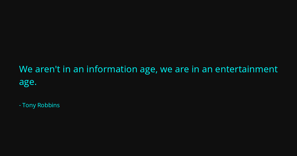 Quote by Tony Robbins