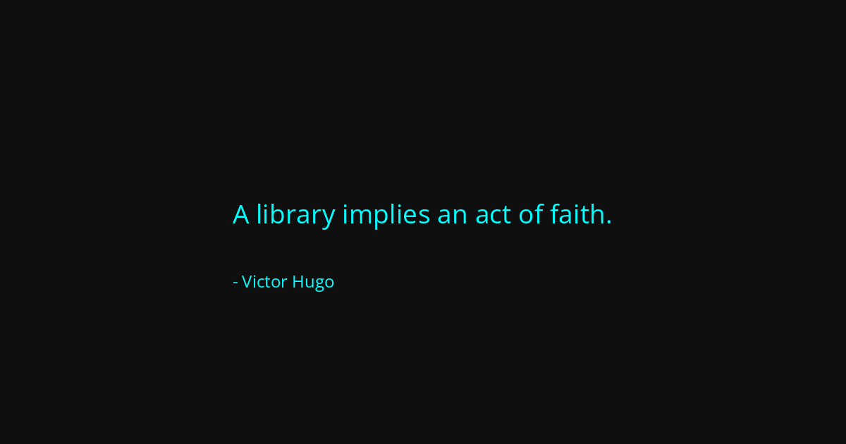 Quote by Victor Hugo