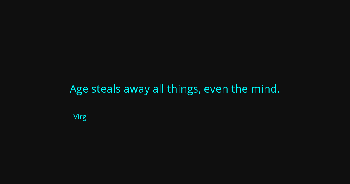 Quote by Virgil