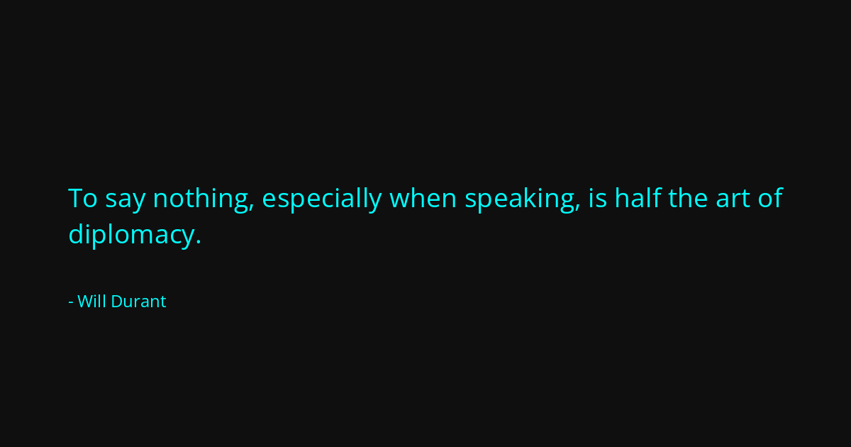 Quote by Will Durant
