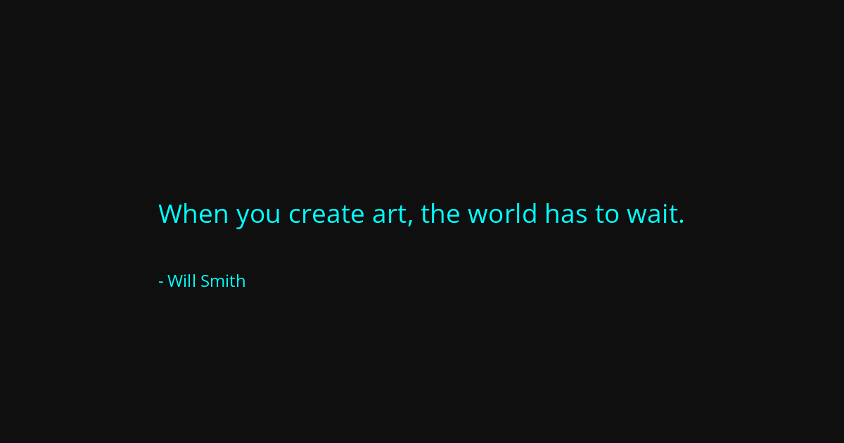 Quote by Will Smith
