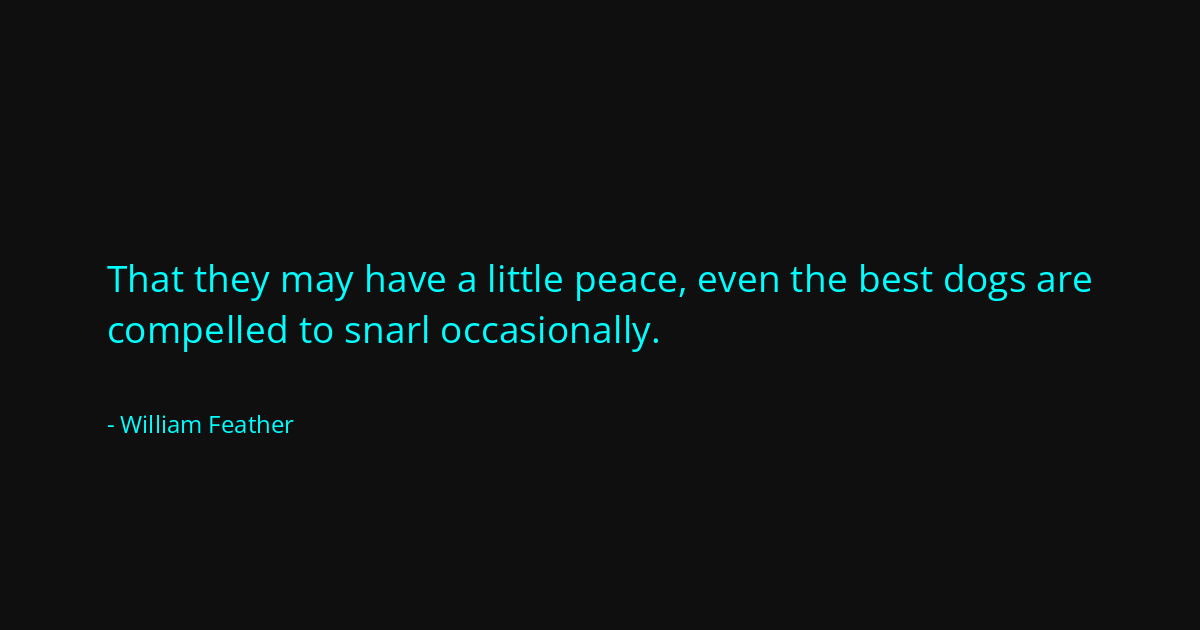 Quote by William Feather