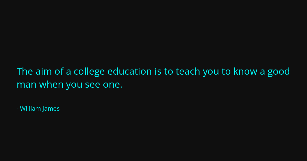 Quote by William James