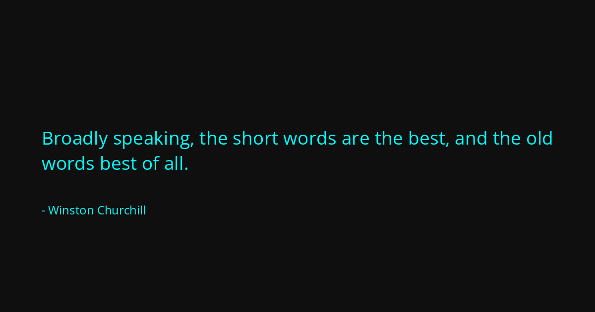 Quote by Winston Churchill