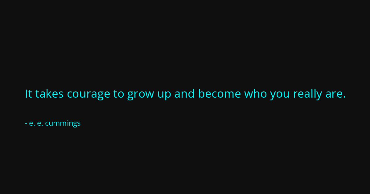 Quote by e. e. cummings